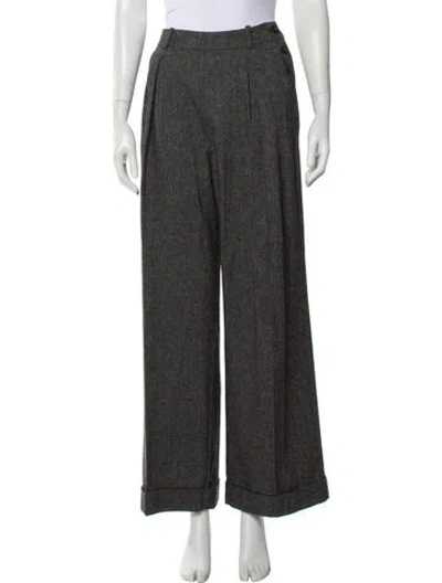Pre-owned Doen Wide Leg Pants In Gray