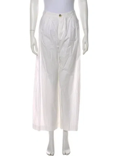 Pre-owned Doen Wide Leg Pants In Neutral