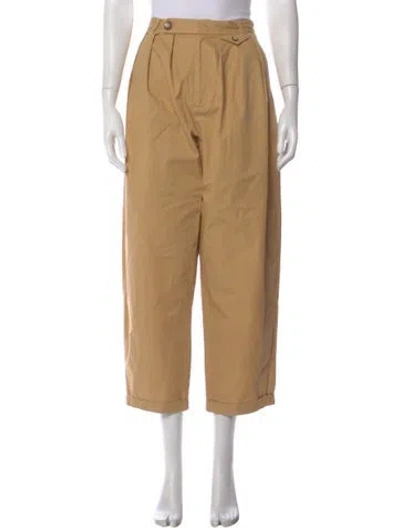 Pre-owned Doen Wide Leg Pants In Neutral