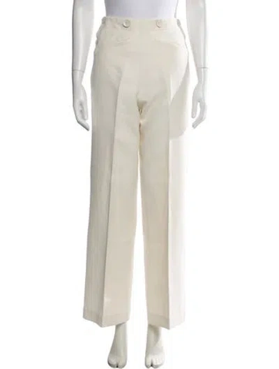 Pre-owned Doen Wide Leg Pants In Neutrals