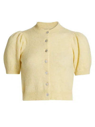Doen Women's Anisa Crop Cardigan In Neutral