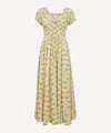 Doen Organic Cotton Ashlynn Maxi Dress In Yellow