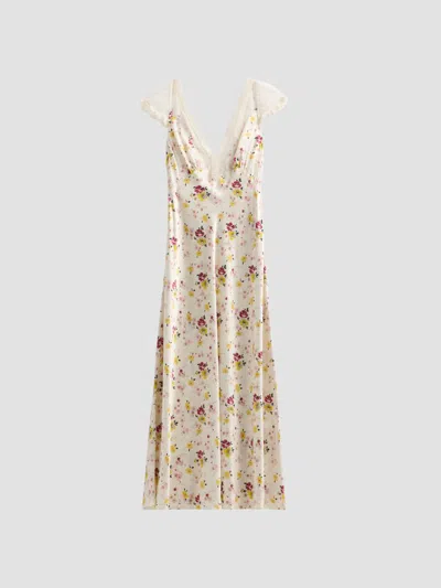 Doen Women's Corelia Floral Silk Maxi Dress In Multi