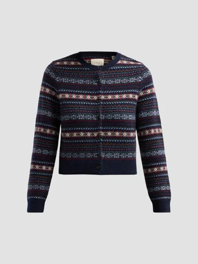 Doen Women's Faustine Wool-cashmere Cardigan In Multi