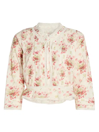 Doen Hillock Lace Blouse In Multi