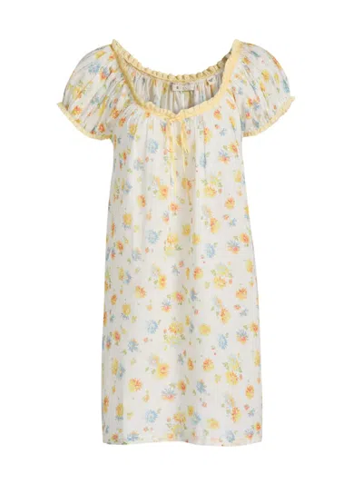 Doen Women's Julia Cotton Minidress In Multi