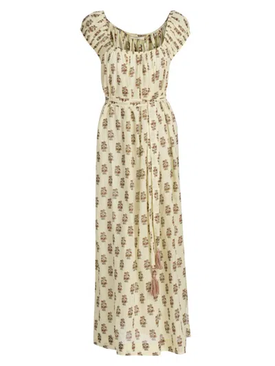 Doen Women's Meadowlark Floral Cotton Dress