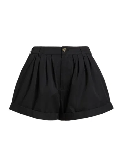 Doen Women's Paige Bubble Shorts In Black