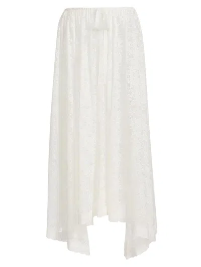 Doen Women's Zinnia Lace Midi-skirt In White