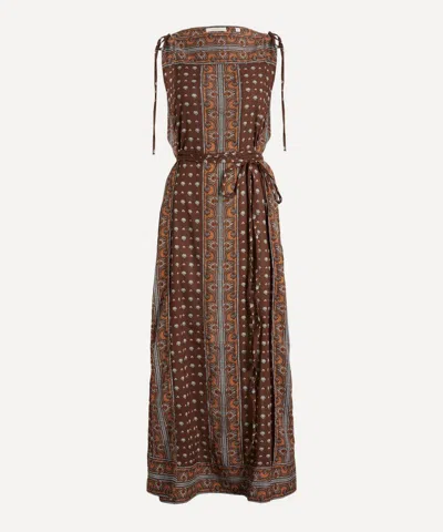 Doen Women'size S Amarante Dress In Brown