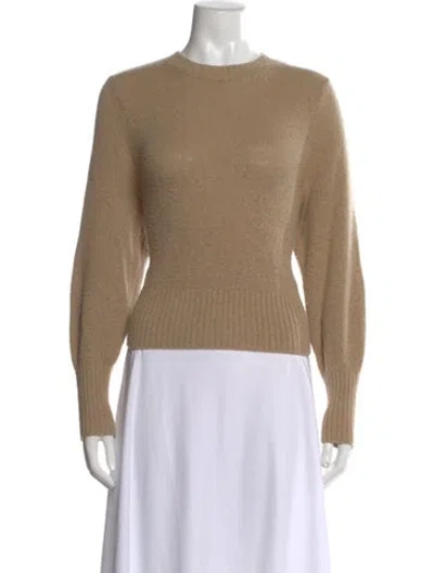 Pre-owned Doen Wool Crew Neck Sweater In Neutral
