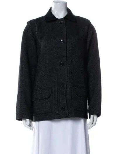 Pre-owned Doen Wool Jacket In Black