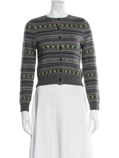 Pre-owned Doen Wool Patterned Sweater In Multi