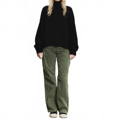 Doffer Boys Devon Turtleneck Sweater In Black