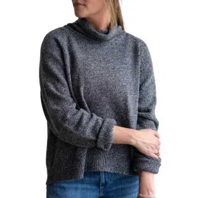 Doffer Boys Linden Cashmere Turtleneck In Pebble In Gray