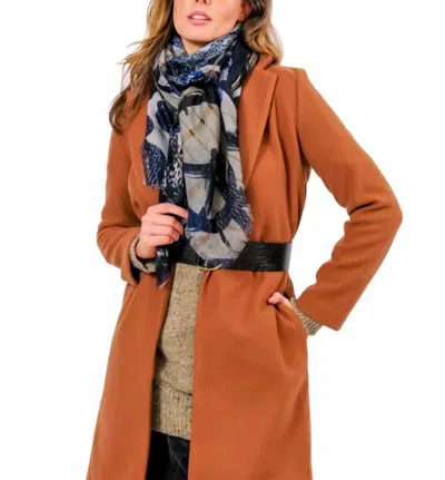 Dog & Boy Nuance Merino Wool Scarf In Blue Multi