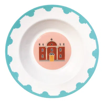 Dog And Dome Set Of Four Flora's Folly Bowls In White