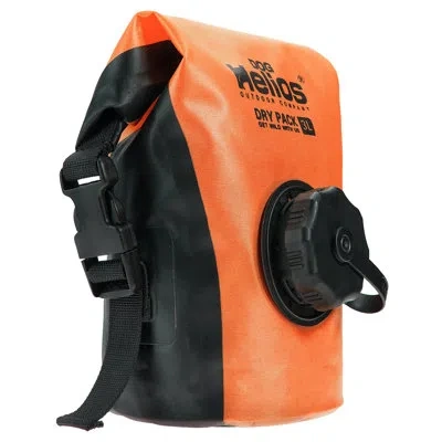 Dog Helios 'grazer' Waterproof Outdoor Travel Dry Food Dispenser Bag In Orange