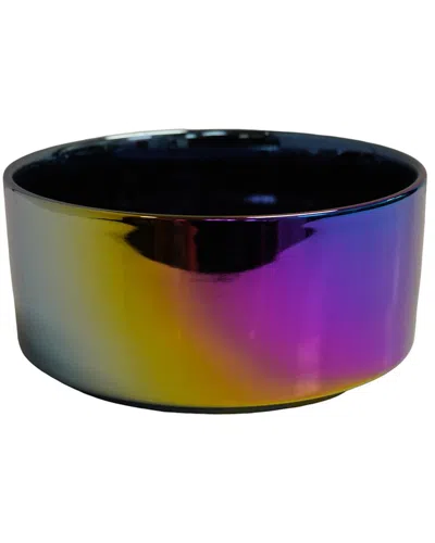 D.o.g . Luigi Luxury Sleek Dog Bowl In Multi