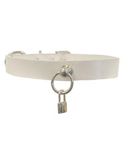 D.o.g . Luxury Collar In Bone