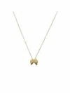 DOGEARED GUARDIAN ANGEL NECKLACE IN GOLD