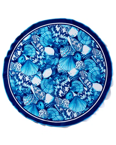 Dohler 63in Round Velour Beach Towel