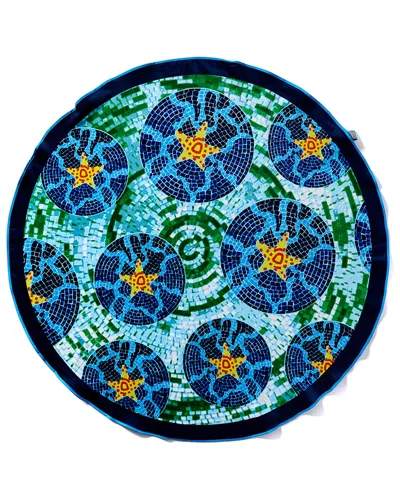 Dohler 63in Round Velour Beach Towel