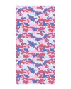 Dohler Set Of 2 Camouflage Beach Towels In Blue