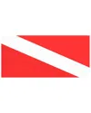 Dohler Set Of 2 Diver Flag Beach Towels