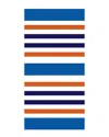 Dohler Set Of 2 Horizontal Nautical Stripes Beach Towels