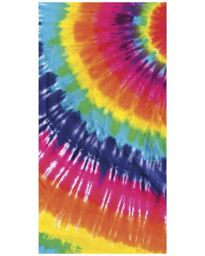 Dohler Set Of 2 Tie Dye 03 Beach Towels In Multi