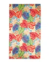 Dohler Tropical Beach Towel In Multi
