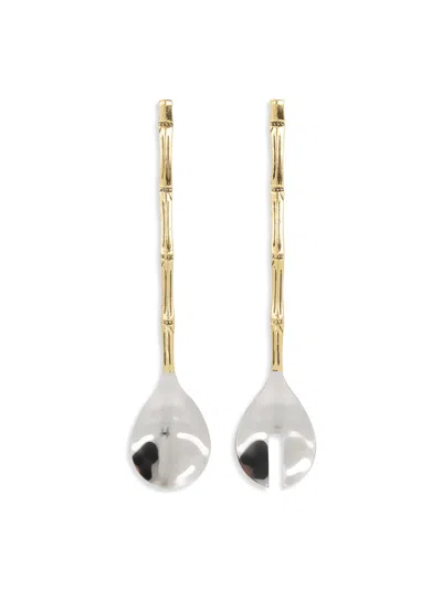 Doing Goods Bodhi Bamboo Salad Server Set In Giftbox