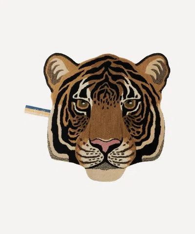Doing Goods Large Rajah Tiger Head Rug