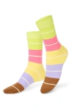 Doiy Bon Macaron 3d Crew Socks In Multi