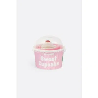 Doiy Design Strawberry Cupcake Socks In Pink