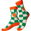 Doiy Kids' Orange Juice 3d Crew Socks In Multi