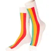 Doiy Rainbow Cake 3d Crew Socks In Brown