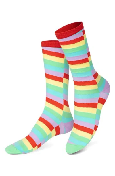 Doiy Sweet Lollipop 3d Crew Socks In Multi