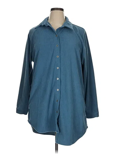 Pre-owned Dokotoo 3/4 Sleeve Blouse In Blue