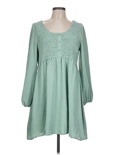 Pre-owned Dokotoo 3/4 Sleeve Blouse In Green