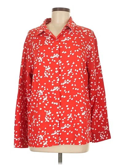 Pre-owned Dokotoo 3/4 Sleeve Blouse In Red