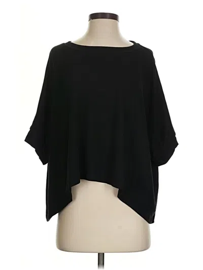 Pre-owned Dokotoo 3/4 Sleeve T-shirt In Black