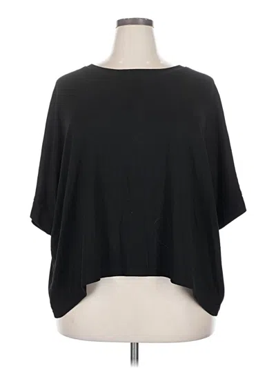 Pre-owned Dokotoo 3/4 Sleeve T-shirt In Black