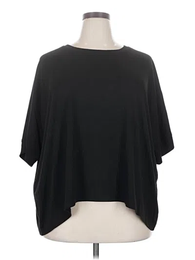 Pre-owned Dokotoo 3/4 Sleeve T-shirt In Black