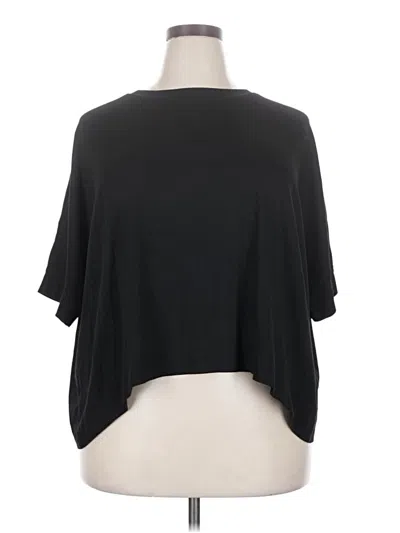 Pre-owned Dokotoo 3/4 Sleeve T-shirt In Black