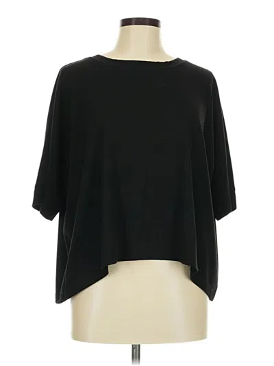Pre-owned Dokotoo 3/4 Sleeve T-shirt In Black