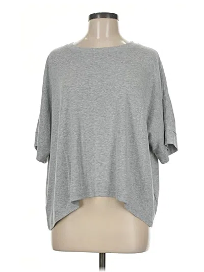 Pre-owned Dokotoo 3/4 Sleeve T-shirt In Gray