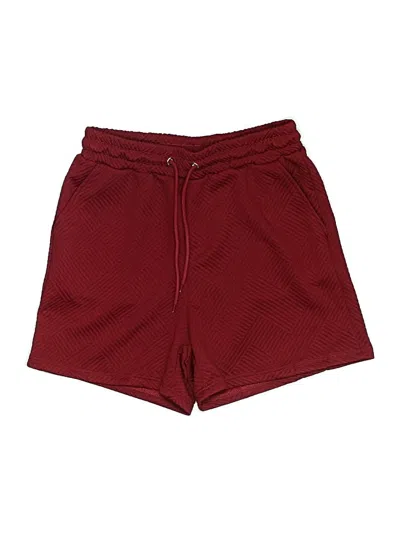 Pre-owned Dokotoo Athletic Shorts In Burgundy