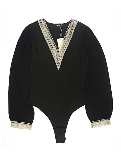 Pre-owned Dokotoo Bodysuit In Black